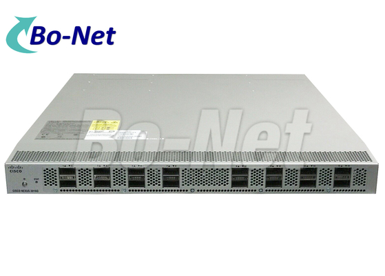 Ultra Low Latency Cisco Gigabit Switch N3K-C3016Q-40GE 16 Ports 40G QSFP+ Nexus 3016